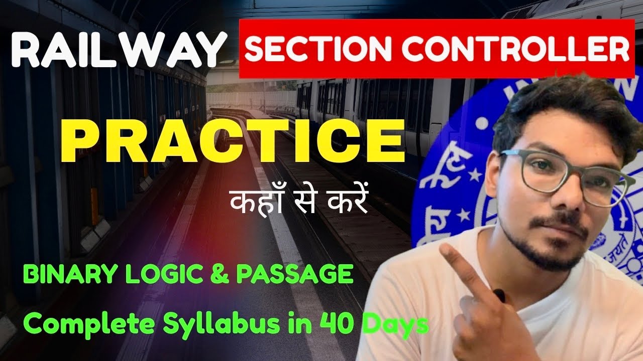 RRB Section controller 2026 | Complete Each Topic Before Exam 
