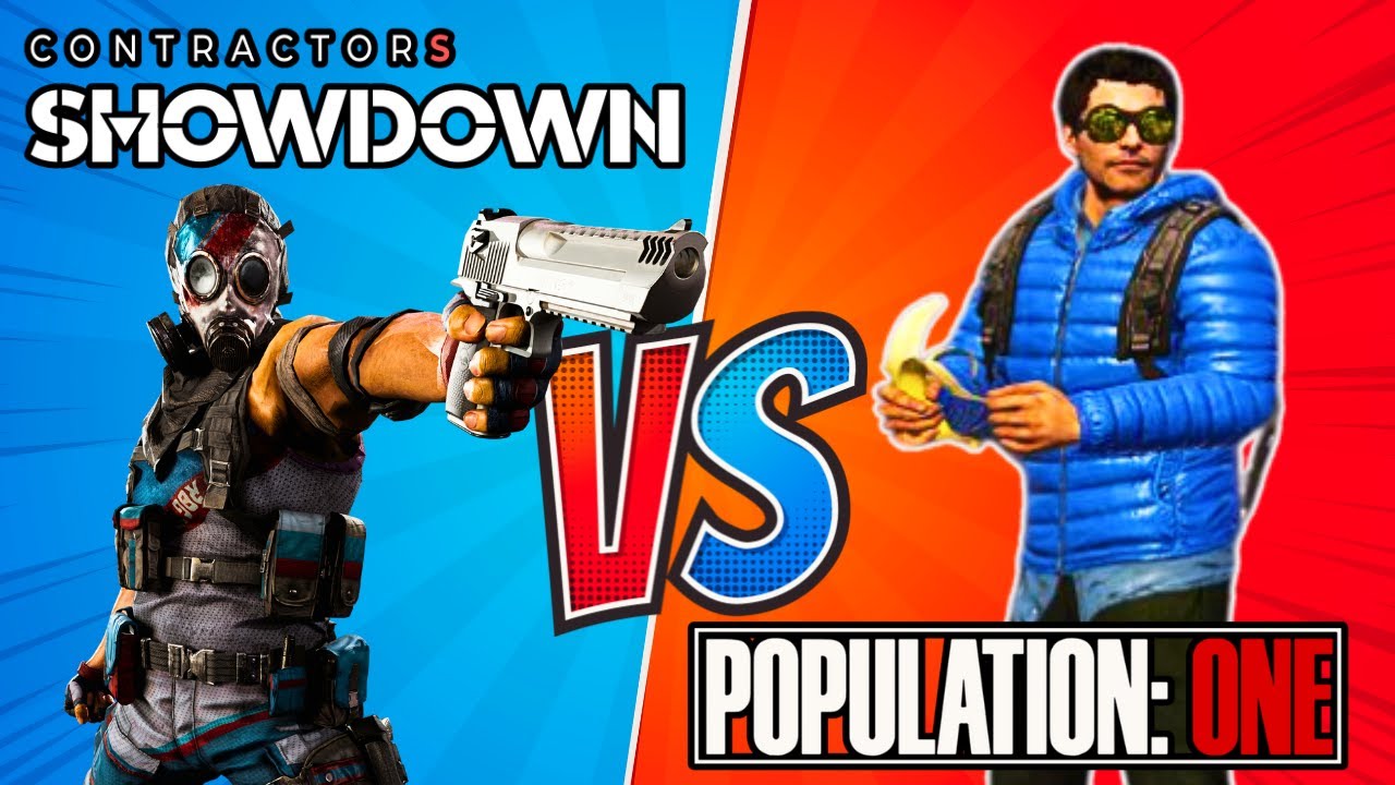 Contractors Showdown VS Population One | An EPIC Battle For VR Supremacy