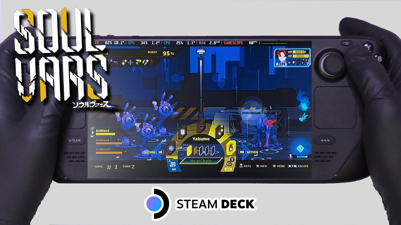 SOULVARS | Steam Deck Gameplay | Steam OS