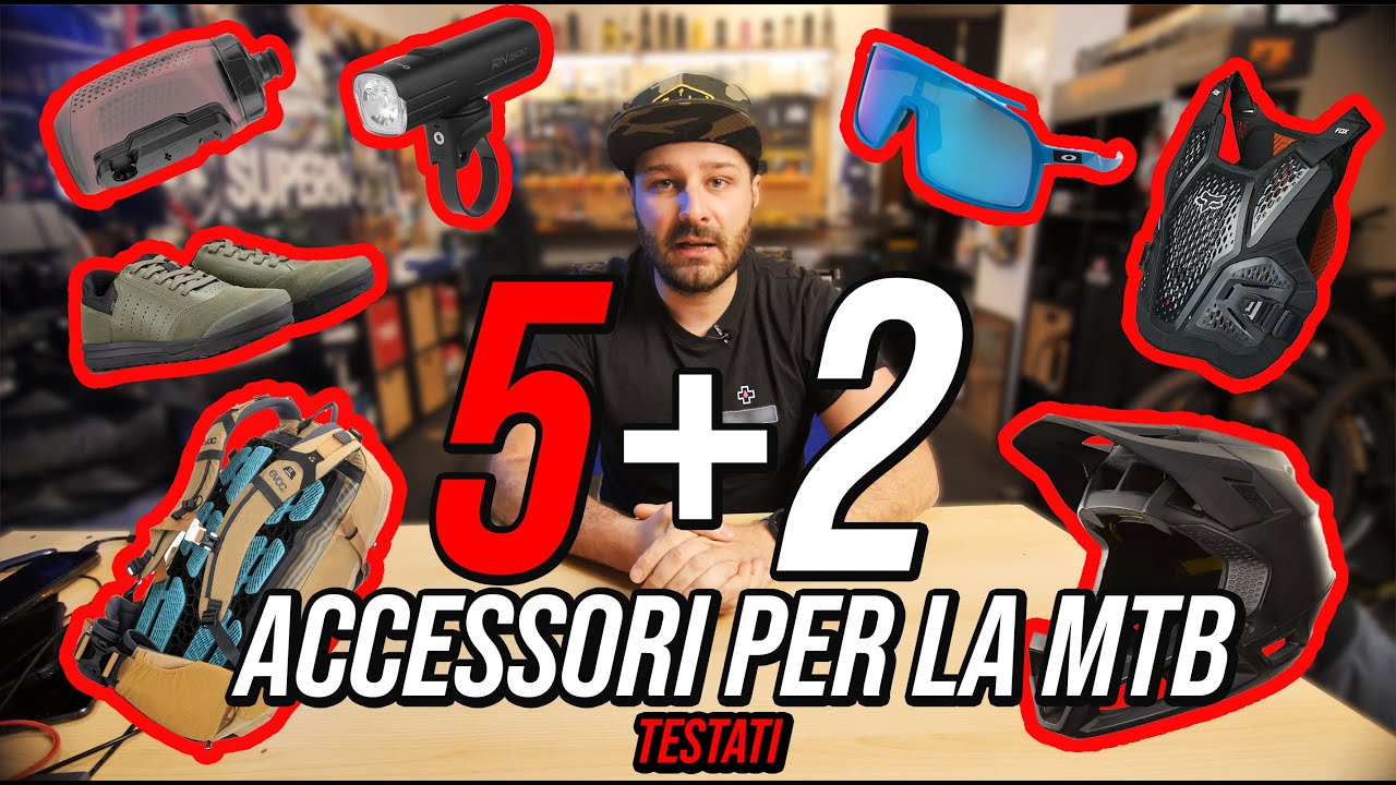 5 + 2 ACCESSORI PER LA MTB TESTATI!!! PARTE 2
