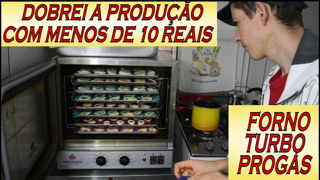 DOBREI A PRODUÇÃO DO MEU FORNO ELÉTRICO PROGAS - TESTADO- GASTEI MENOS DE 10REAIS - PADARIA SAUDÁVEL