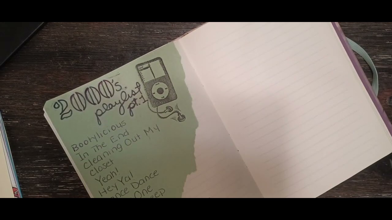 Journal With Me: 2000's Playlist Pt. 1