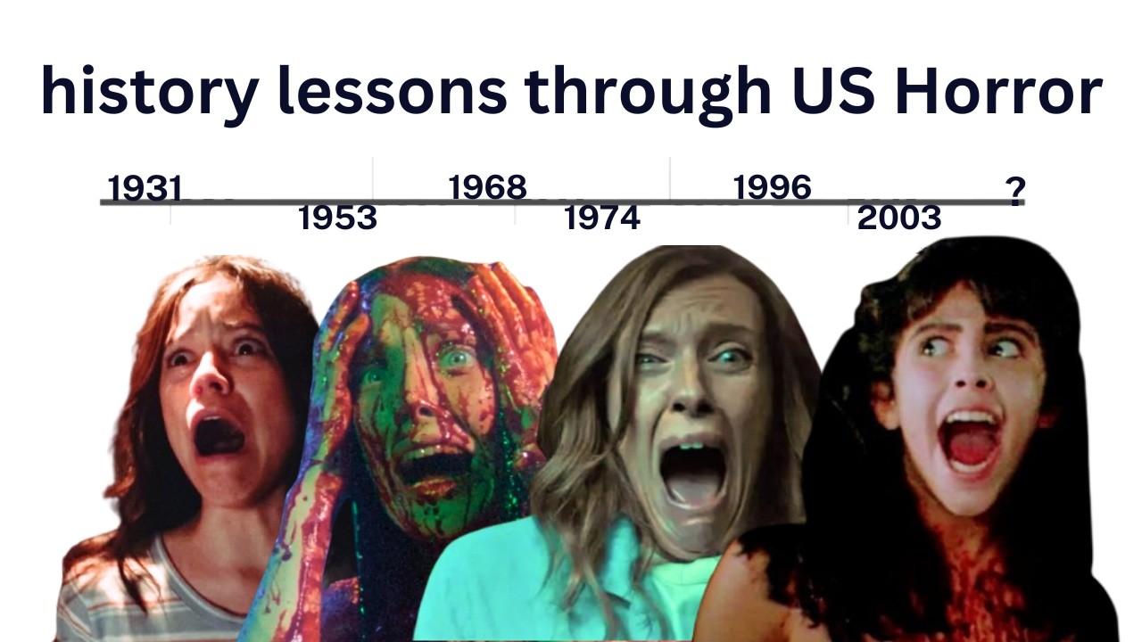 Every Decade of American Horror Explained (1930s- 2020s)