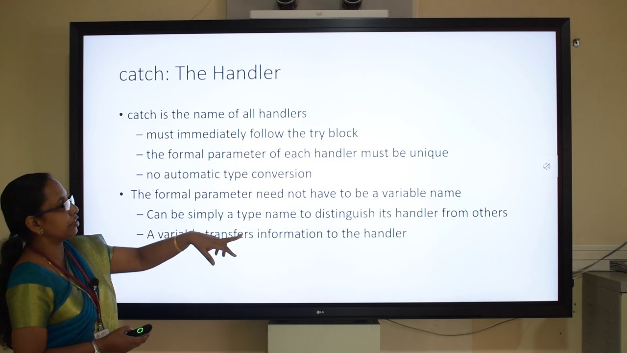 IT204 Object Oriented Techniques Module VI Exception Handling
