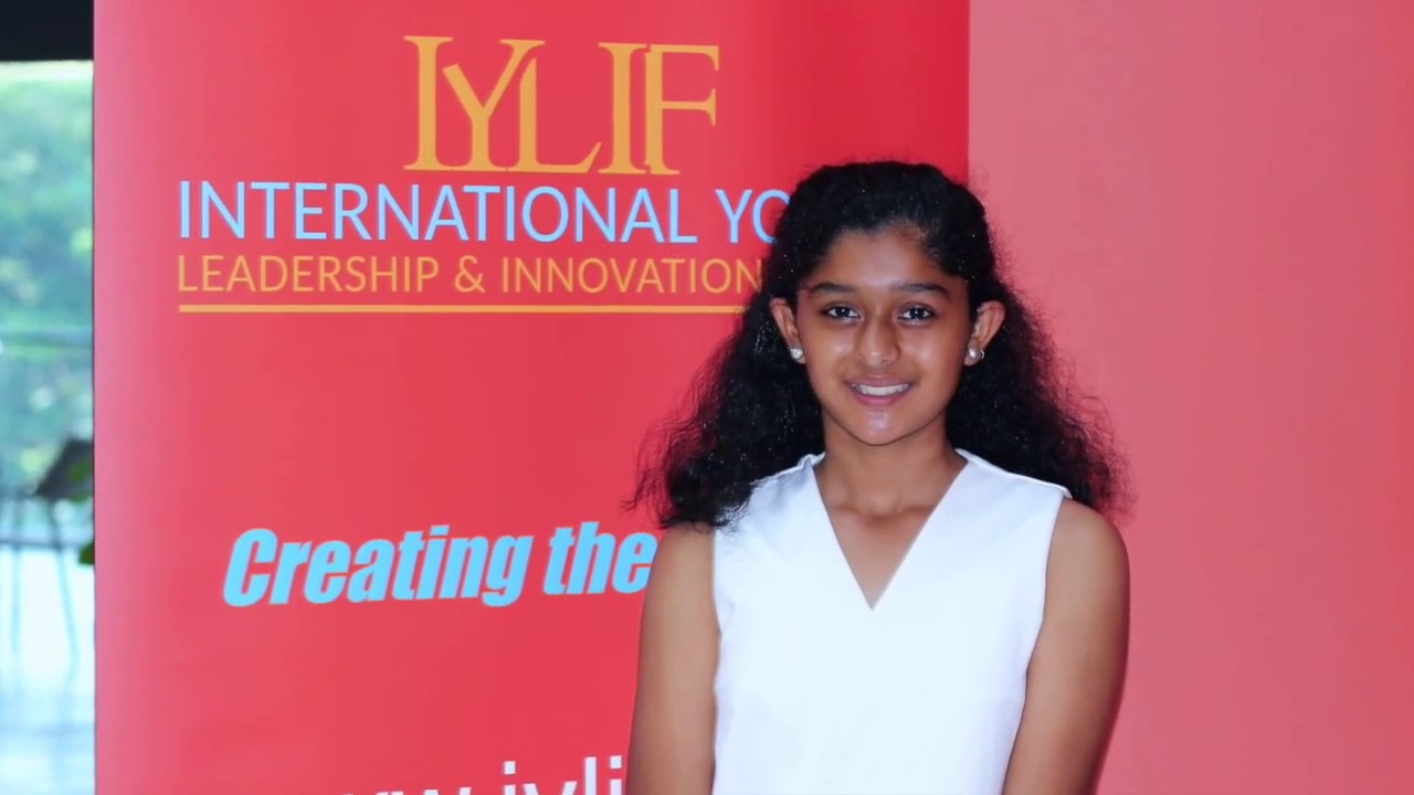 Values of Generation Z - Lakshitaa Kamat at IYLIF2017