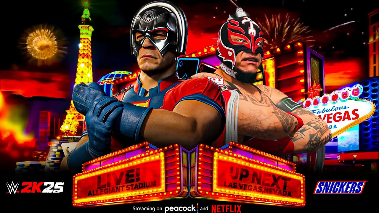 WWE 2K25: John Cena Vs Rey Mysterio Gameplay Notion!