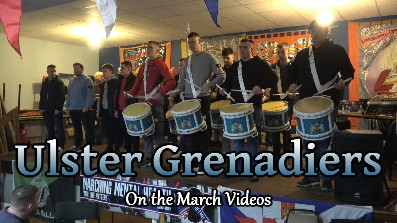 Ulster Grenadiers @ Ballycraigy Sons of Ulster concert 2023