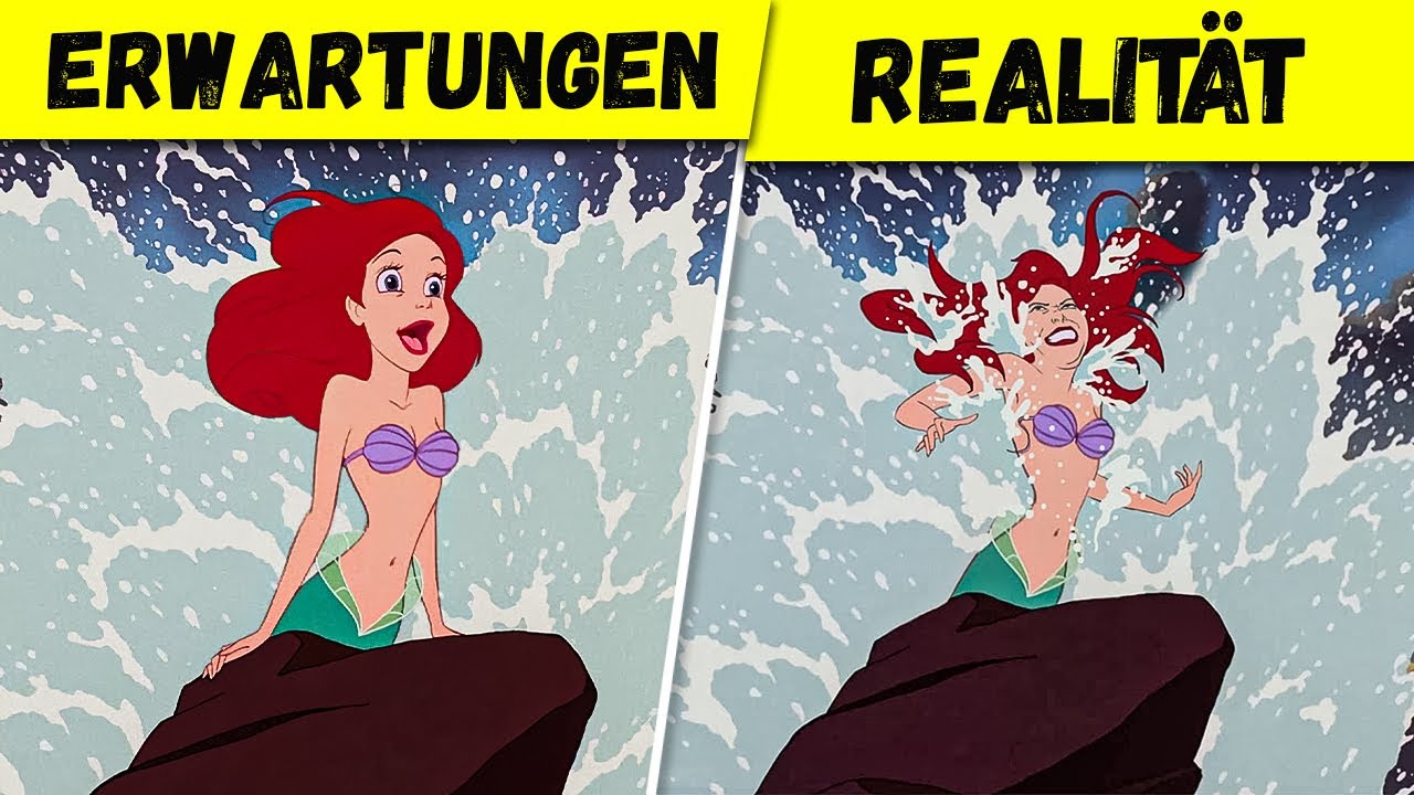 Das würde mit den Disney-Figuren in der realen Welt geschehen