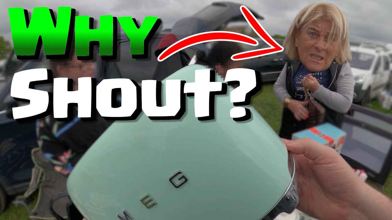 Она КРИЧАЛА на меня? Распродажа автобагажников #ebay #carboot