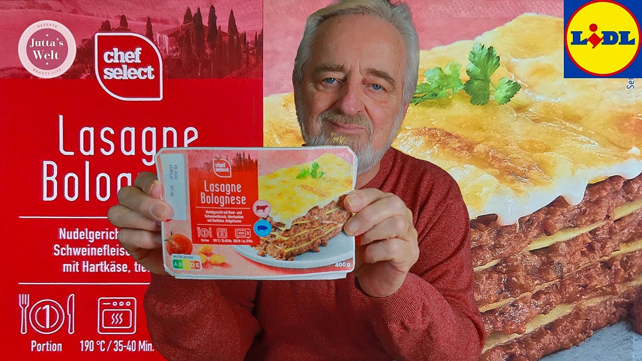 Chef Select Lidl Lasagne Bolognese im ehrlichen Geschmackstest