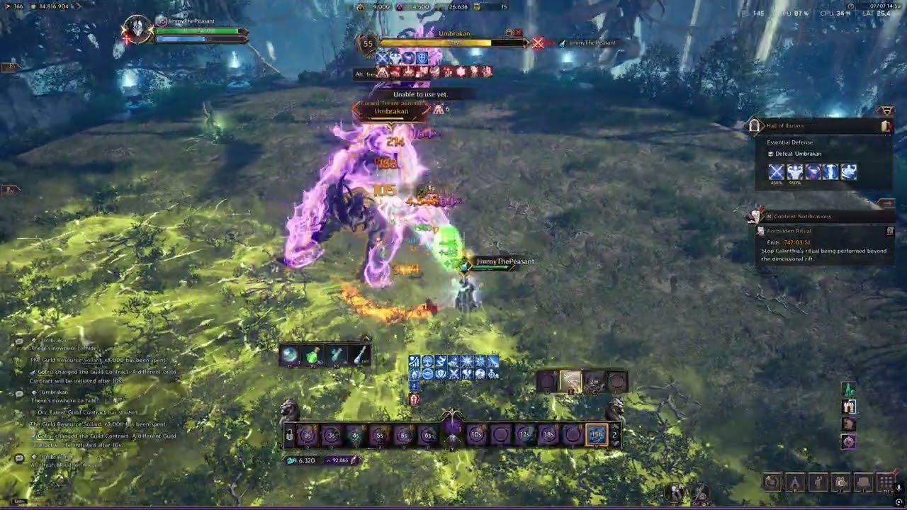 Throne and Liberty - Fury PvE Solo Trials - LionHead & Umbrakan