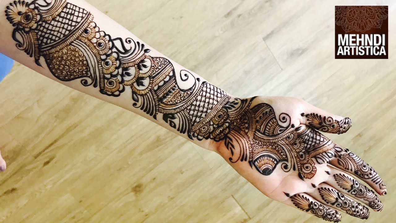 Full hand Mehndi Designs | Best Mehendi Video 2017