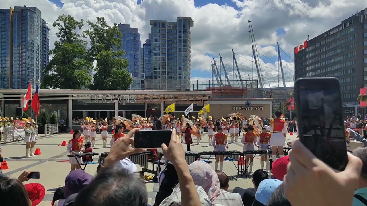 Taipei First Girls High School Marching Band Performance in Vancouver, Canada