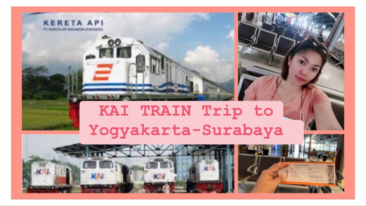 The PINAY SOLO TRAVELLER | KAI Train in Indonesia trip to Yogyakarta to Surabaya