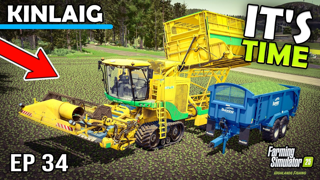 ПОРА! ДАВАЙТЕ НАЧНЕМ! Highlands Fishing | Farming Simulator 25 — Эпизод 34