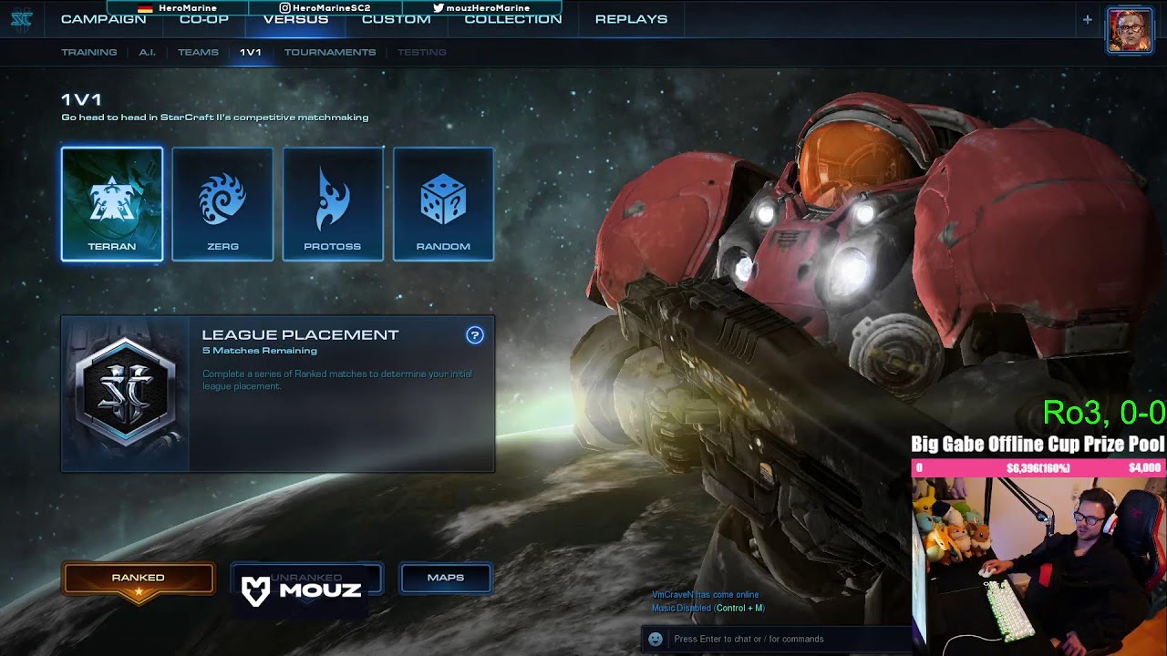 Monday Tournament Stream