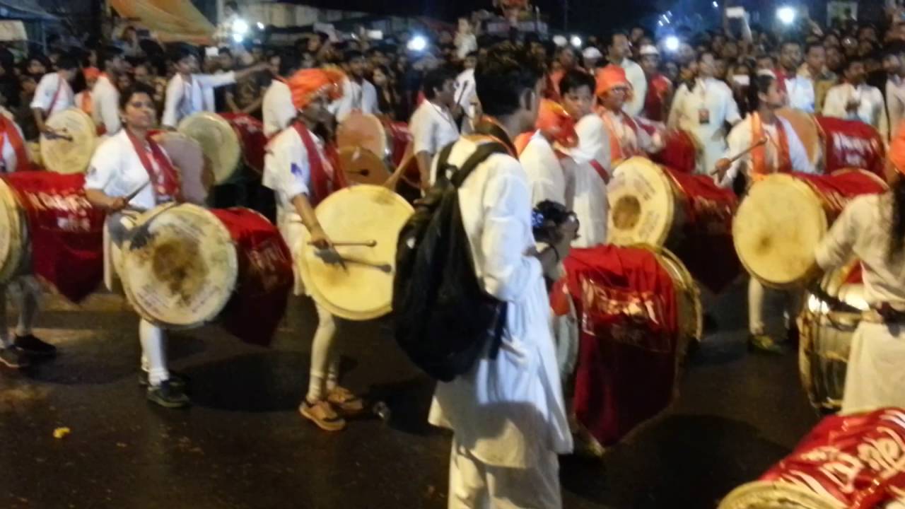 Vighnaharan dhol pathak, Nashik - Nashikcha Raja Visarjan 2016