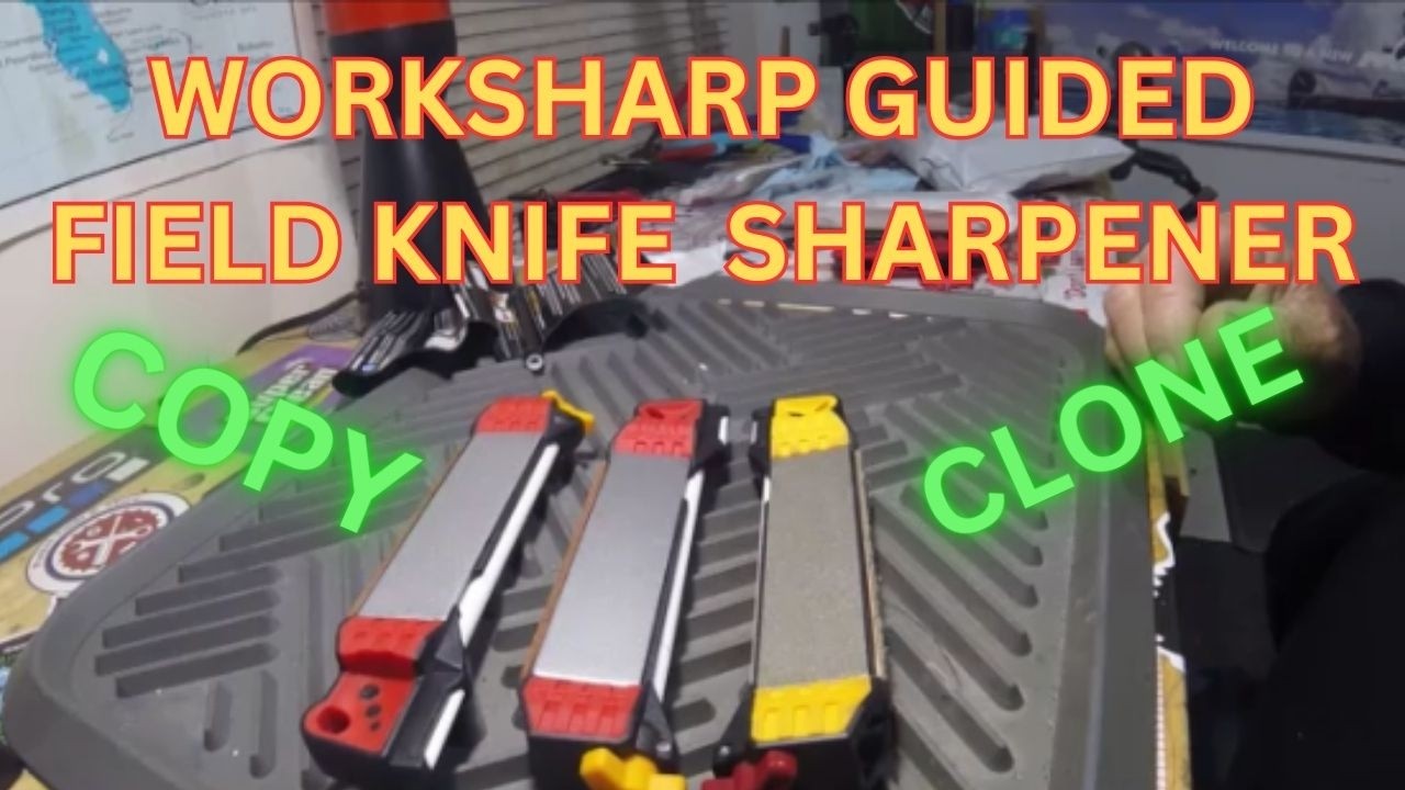 WORK SHARP❓GUIDED FIELD KNIFE SHARPENER  (Temu clone)