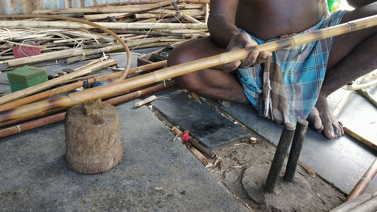 சிலம்பம் கம்பு தயார் செய்தல். Silambam Staff selection method, Puducherry