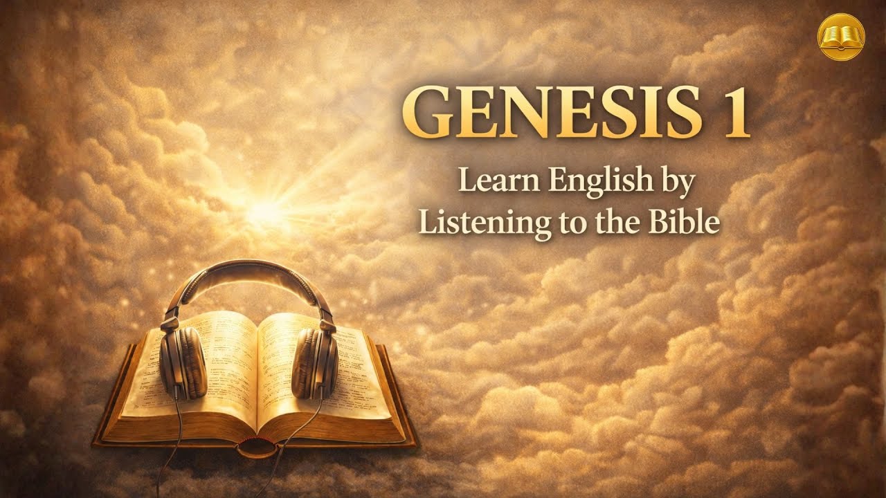 Genesis 1 | Bible Reading – Listening Practice for English Learners