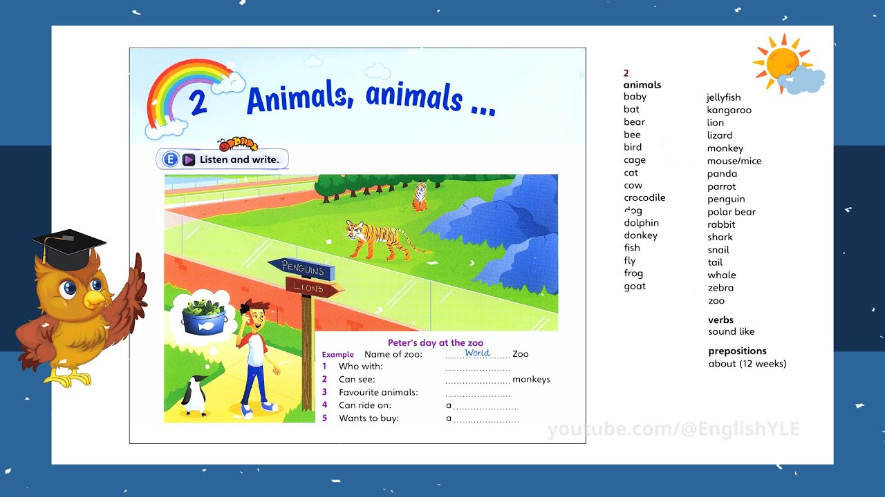 Fun for Movers 4th Edition | Animals, animals | 2E - Page 09