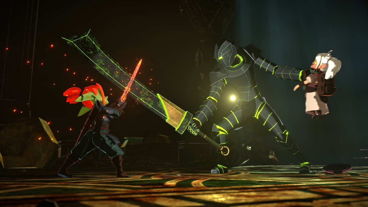Epic fantasy fight animation study