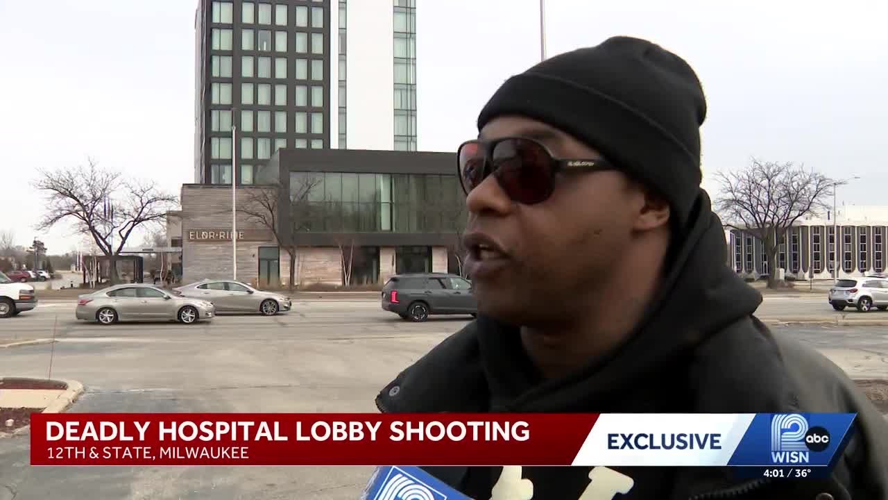 'I'm lucky to be here' says survivor of Milwaukee ER lobby shooting