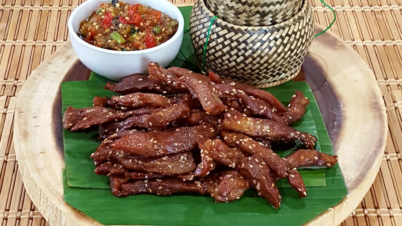 Quarantine Food Ep.7 | Recipe: Sin Lod Moo | Pork Jerky
