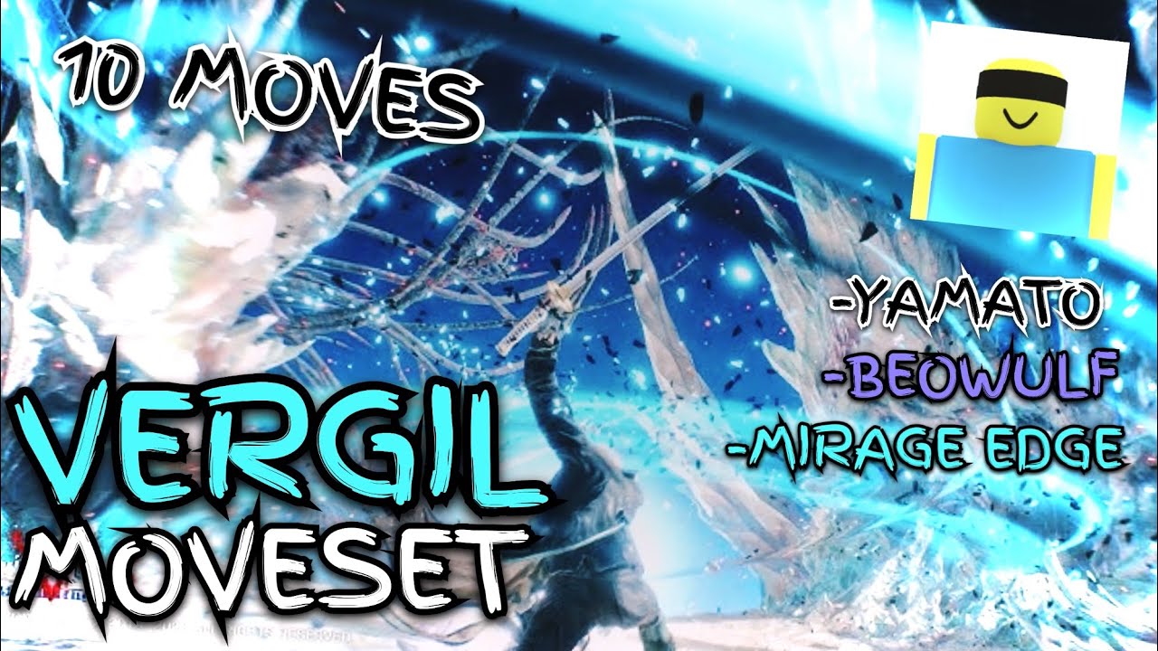 UPDATED VERGIL MOVESET IN JJS (Skillbuilder JJS) #vergil #jjs #power