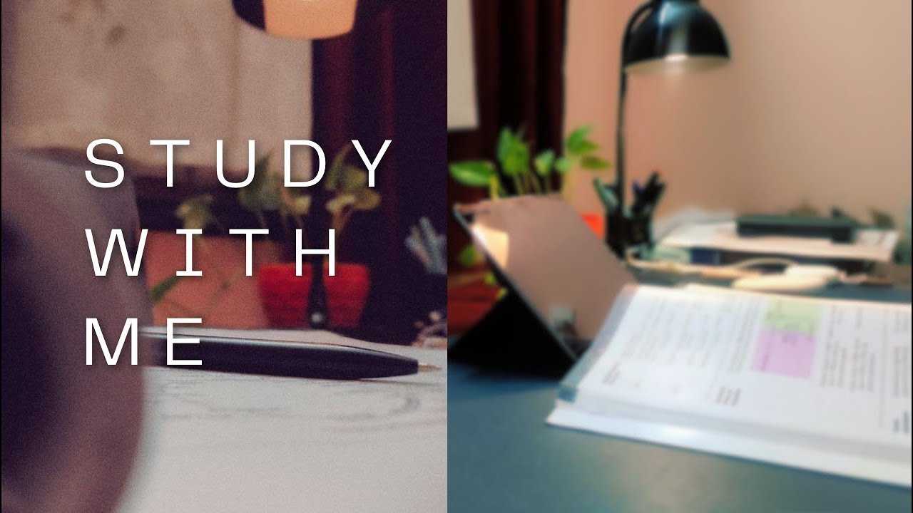 6-HOUR STUDY WITH ME | Rain sounds🌧️| 60/10 Pomodoro
