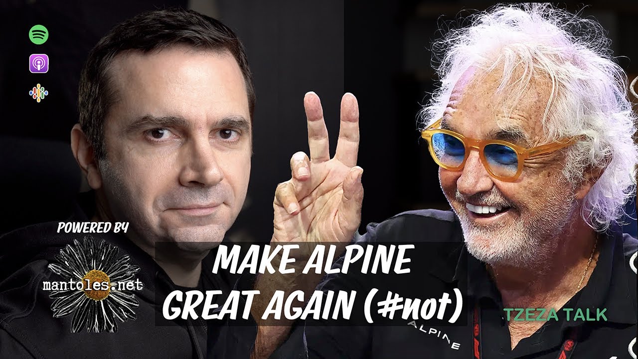 Θα κάνει ο Μπριατόρε την Alpine πρωταθλήτρια; (# not) -Podcast 33 | Tzeza Tech