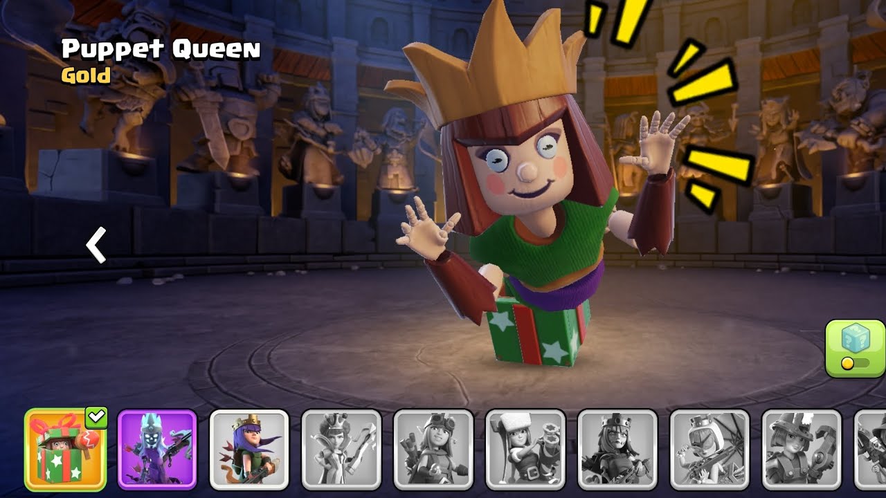 NEW SEASON NEW QUEEN SKIN AND NEW ATTACK STRATERGY YO 3* IN CLASH OF CLANS AKA COC.
