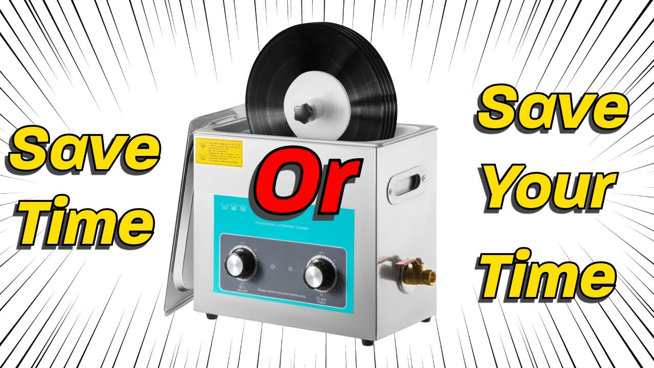 The Most Powerful Vinyl Cleaning Step You're Probably Not Doing - Vevor Ultrasonic Record Cleaner