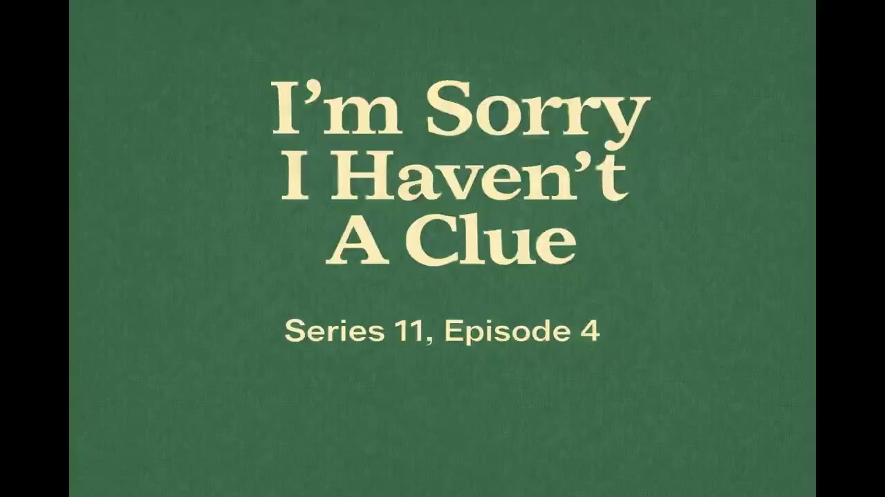 I'm Sorry I Haven't A Clue - Series 11, Episode 4 (28-Apr-84)