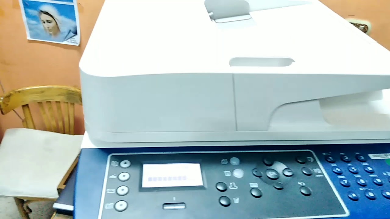 Xerox 3325 Enter code solution and cancel toner chip