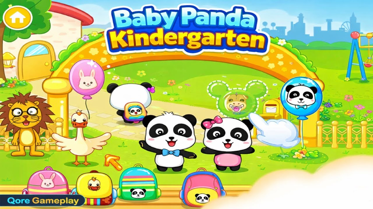 Baby Panda Kindergarten | Learning, Playtime & Classroom Fun Gameplay (Android/iOS)