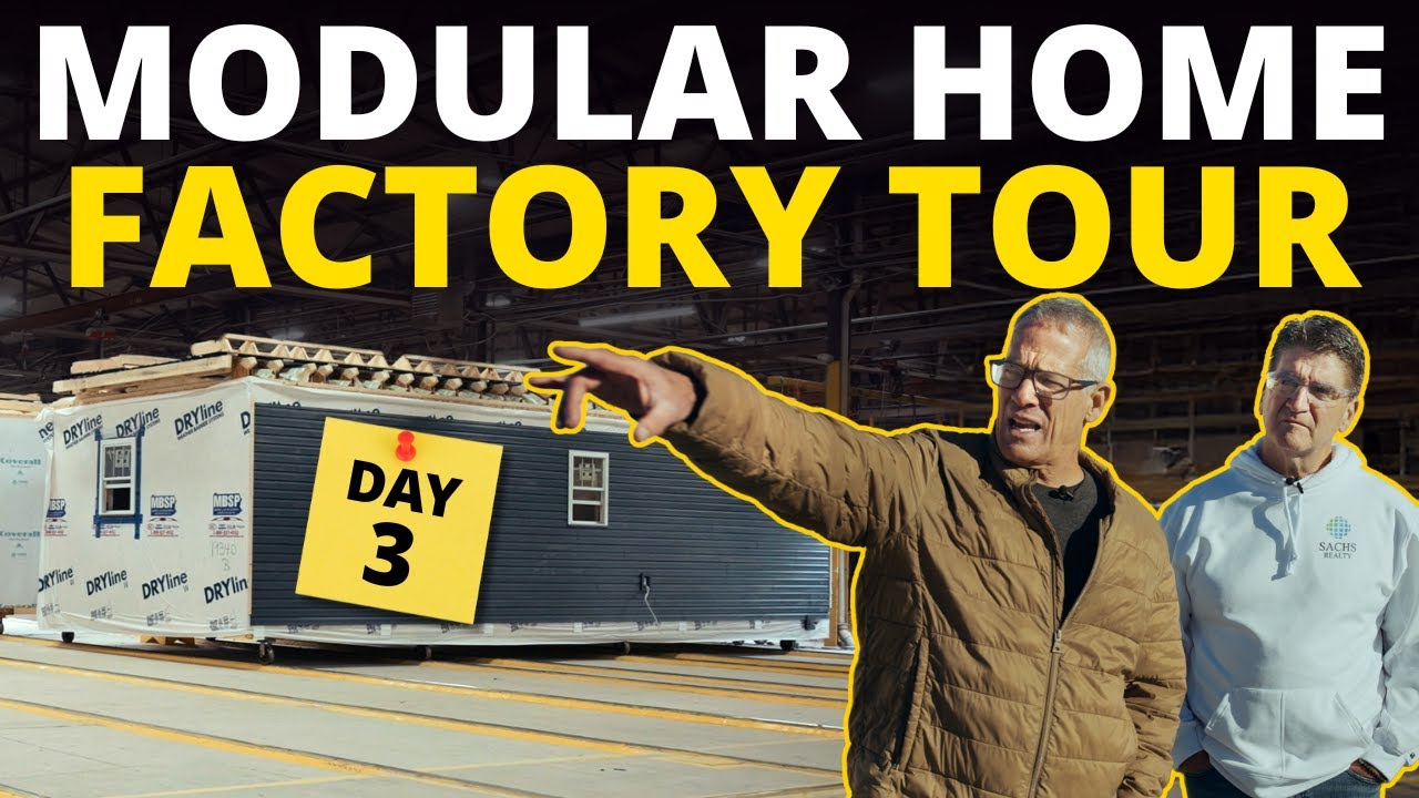 Modular Homes Built in 5 Days - See How in this Factory Tour