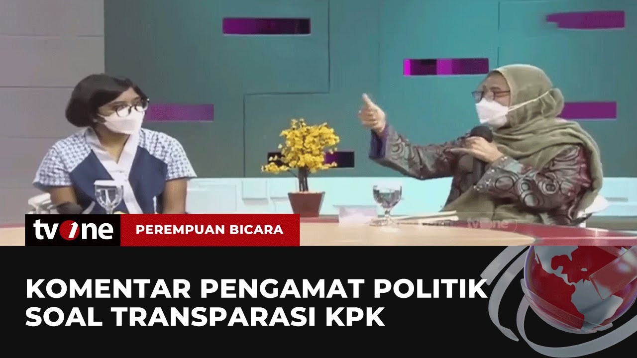 Momen Pengamat Politik Mempertanyakan Transparansi KPK | Perempuan Bicara tvOne