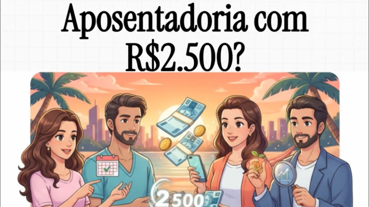 APOSENTADORIA COM R$ 2.500: O plano que ninguém te conta