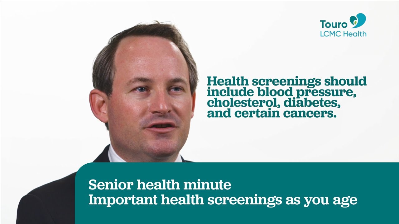 Senior health minute | Important health screenings as you age