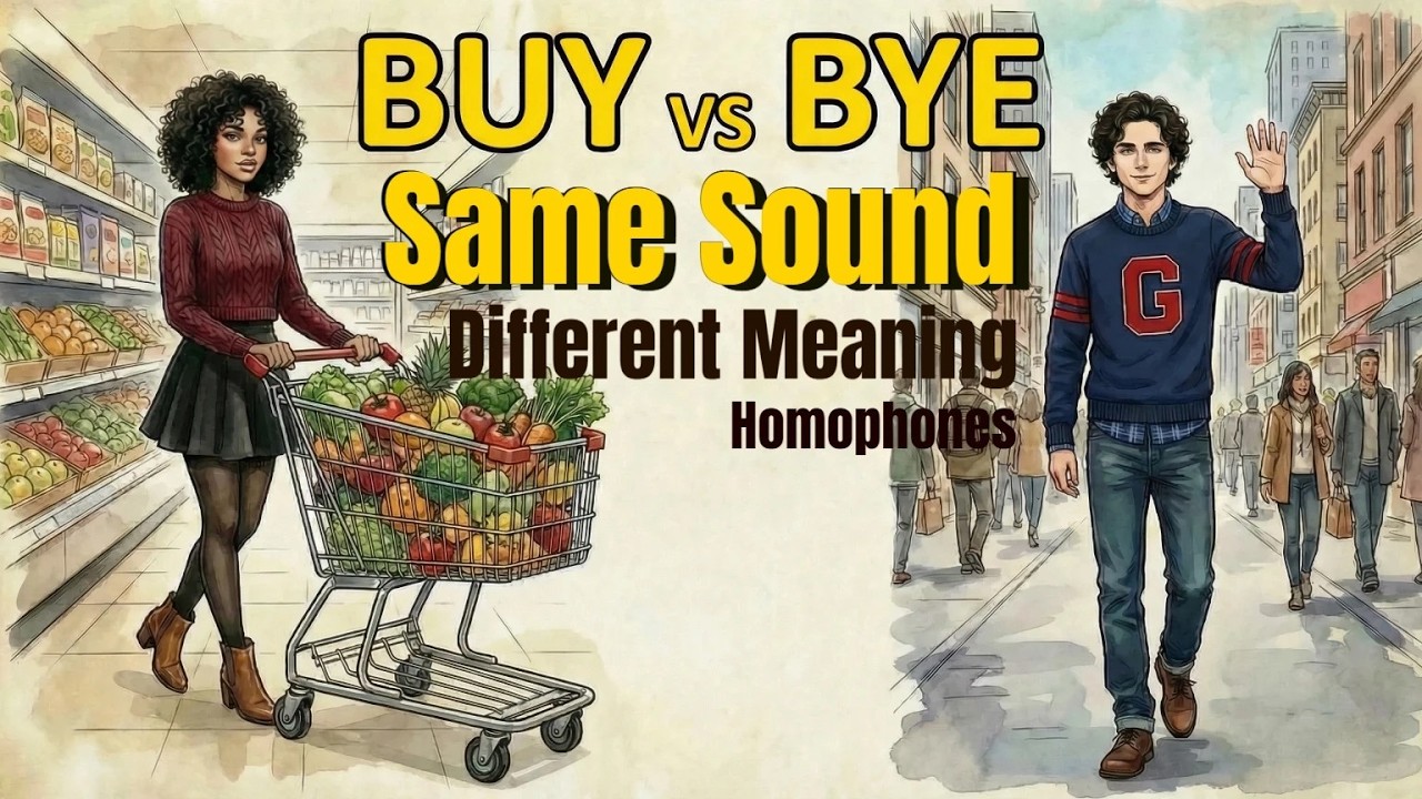 Same Sound, Different Meaning? The Homophone Guide 🎧 EP06