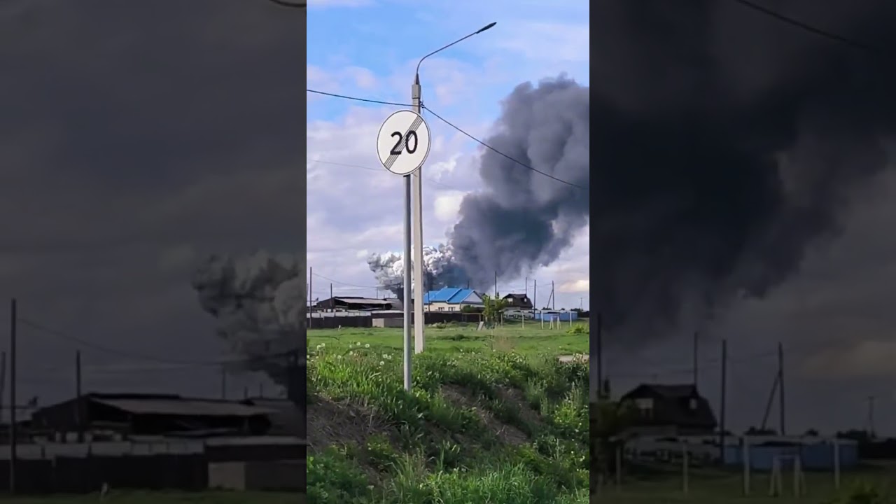 Breaking:Ukraine carried out a special drone operation targeting the Olenya military airbase,
