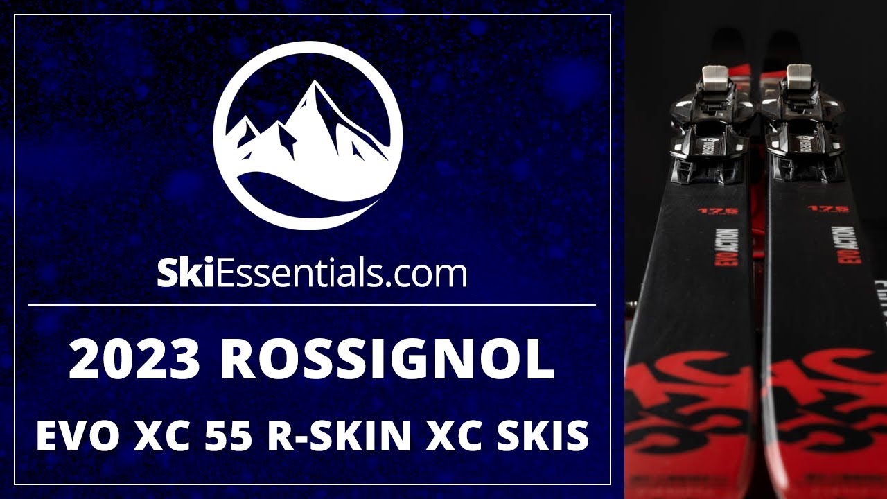 2023 Rossignol EVO XC 55 R-Skin XC Skis with SkiEssentials.com