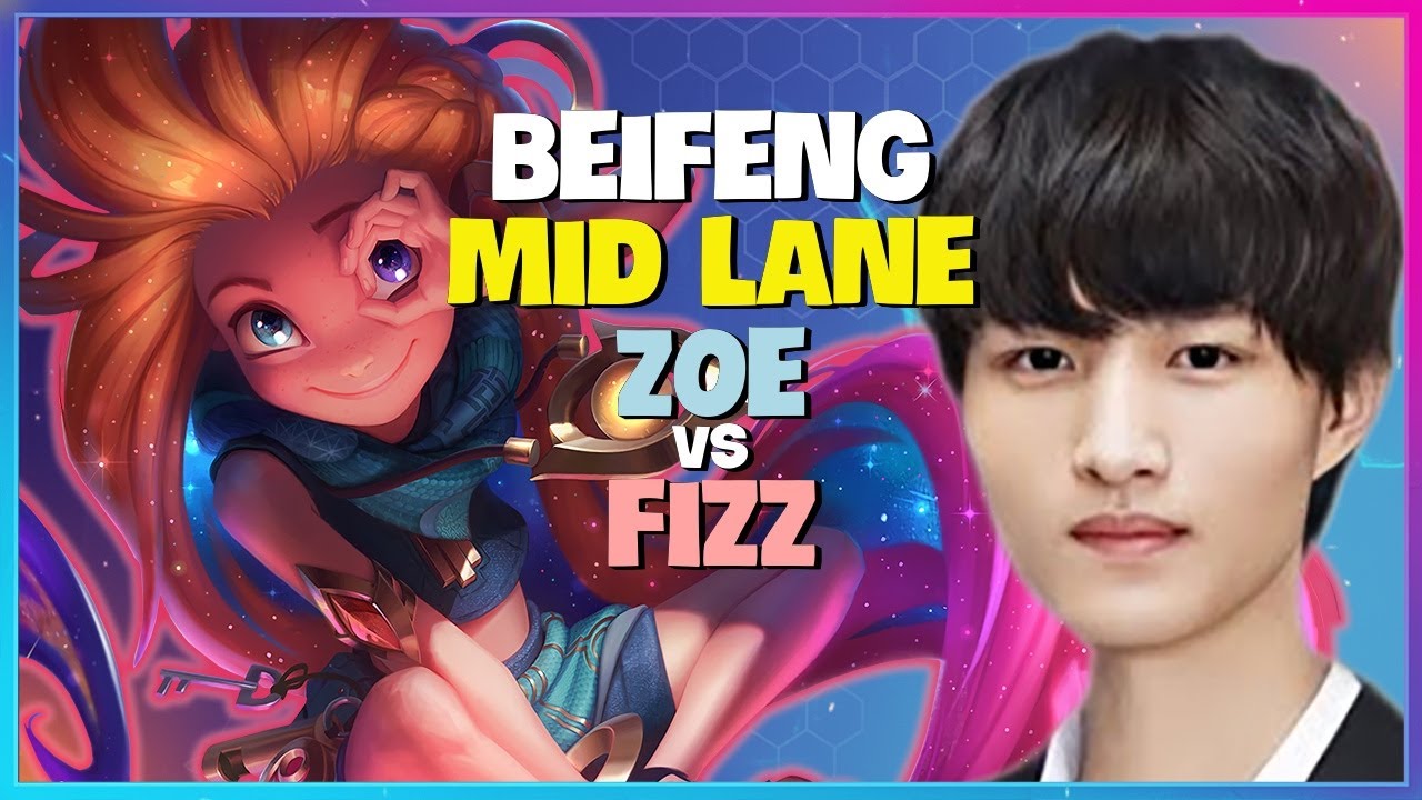 PERFECT Zoe EXECUTION: BeiFeng's Challenger MID Lane Masterclass! Engsub