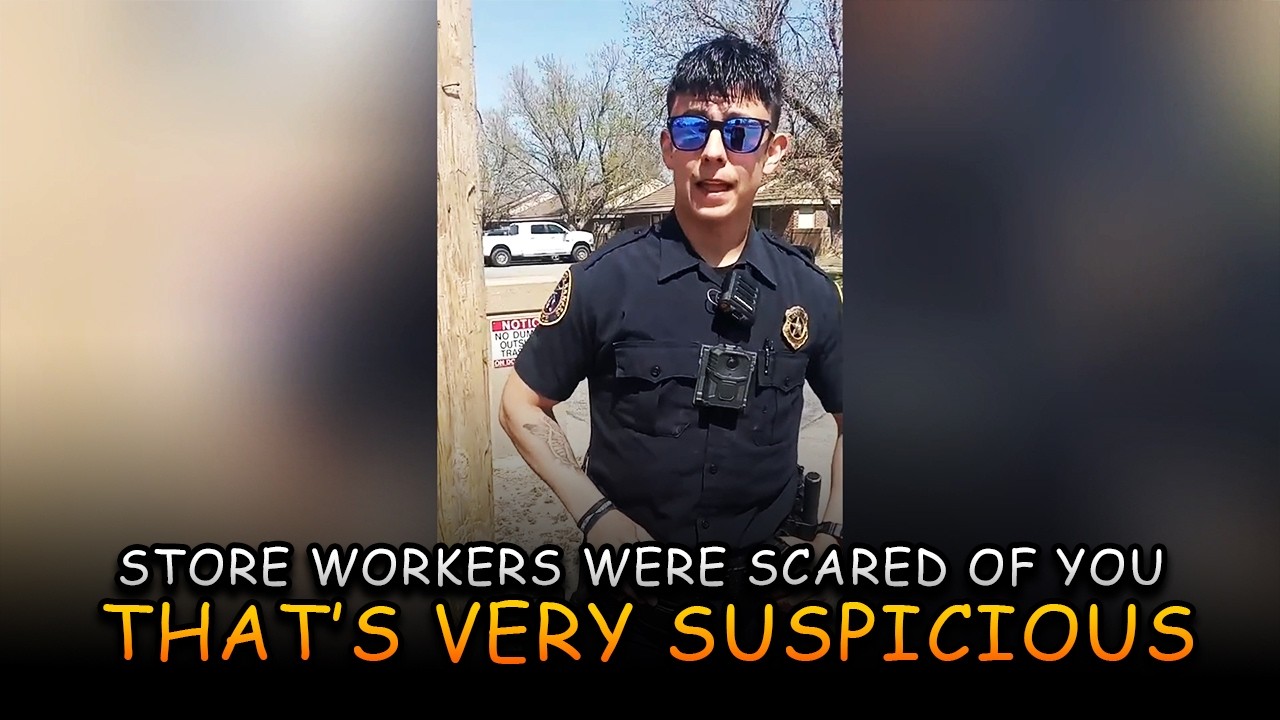 Rookie Cop Harassed This Man Because Store Workers Were Scared Of Him