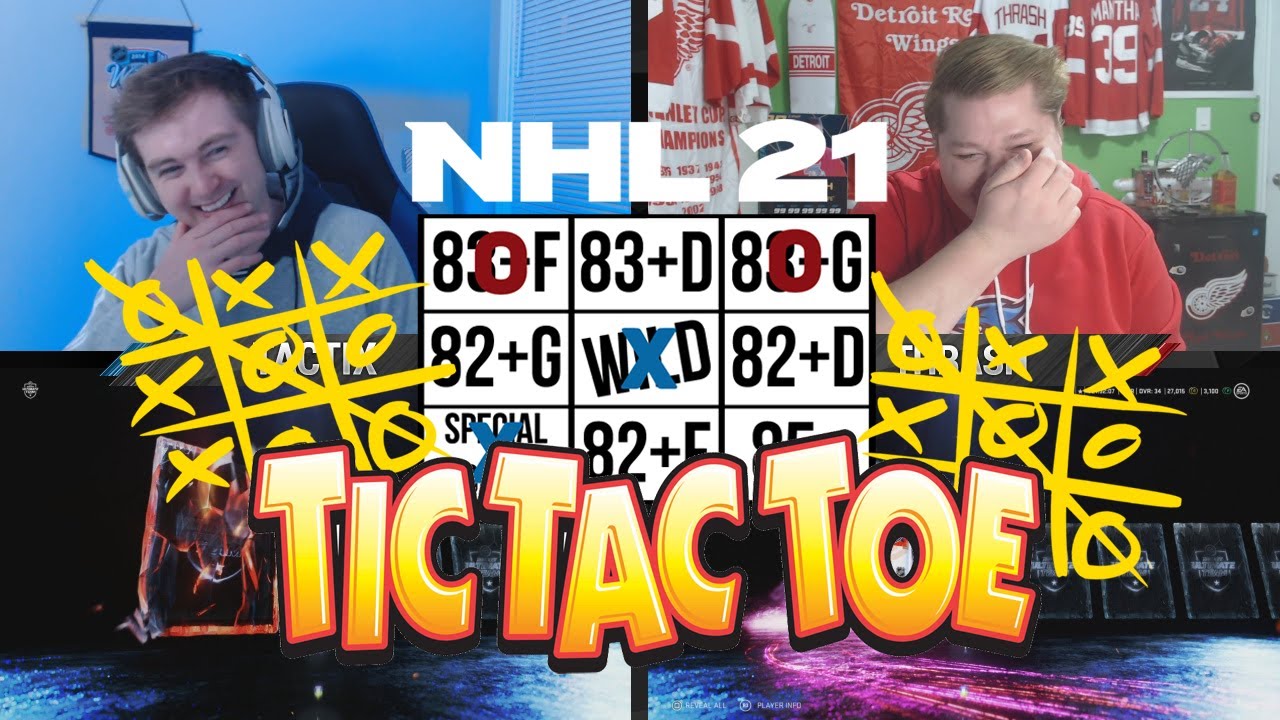 NHL 21 HUT - TIC TAC TOE PACK OPENING! w/ Thrash
