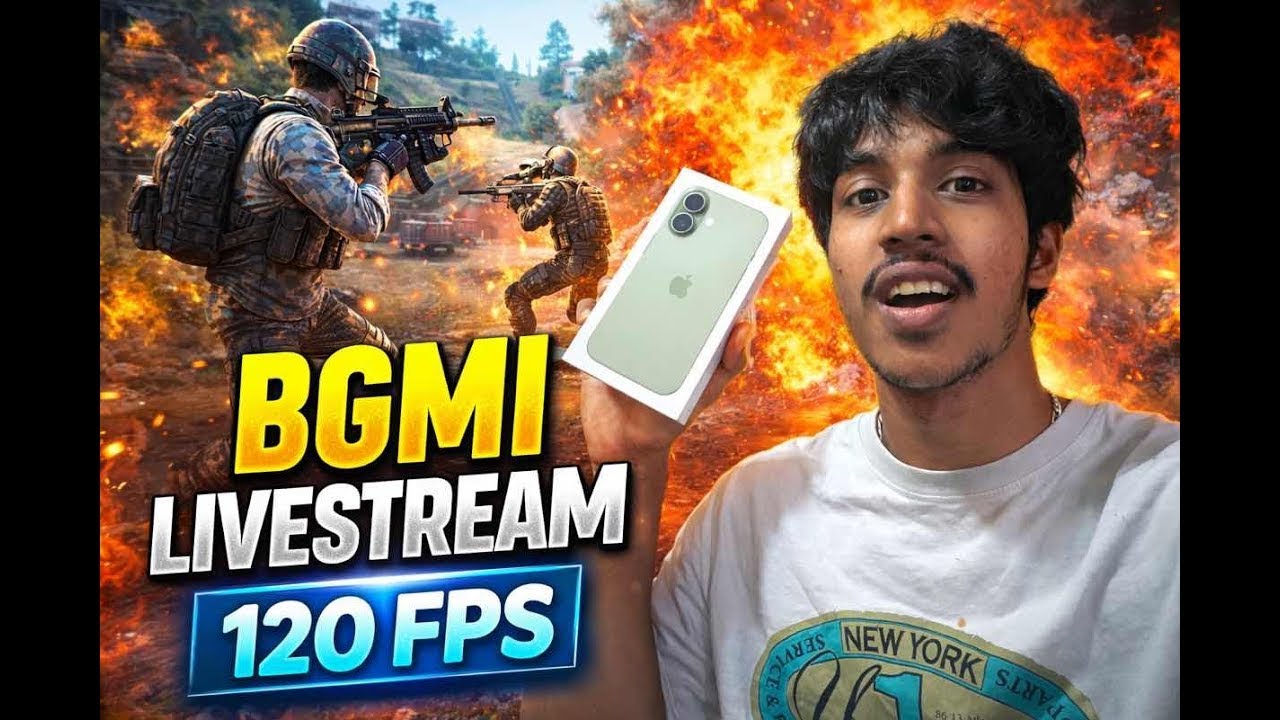 BGMI KHELTE HAI 120fps pe