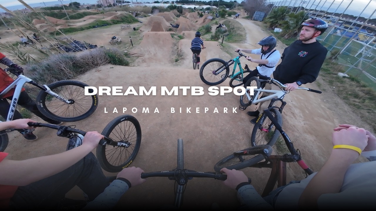 Lapoma Bikepark Session! Trails + Big Airbag