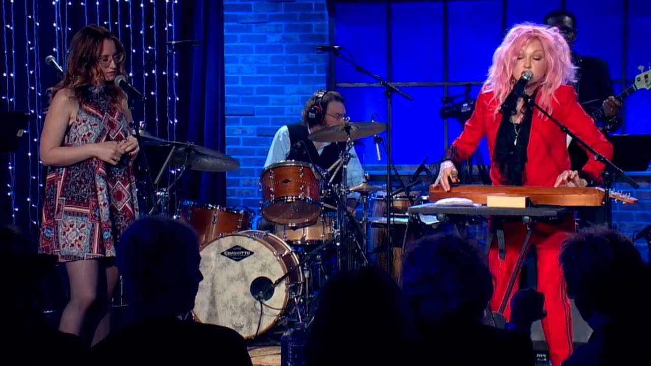 Cyndi Lauper and Ingrid Michaelson with 