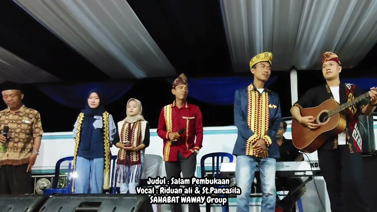 LAGU SALAM PEMBUKAAN - SAHABAT WAWAY Grup | Gitar lampung abung Terbanggi Besar